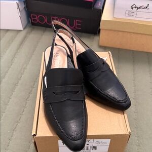 Journee Collection Black Women’s Slingback Heels